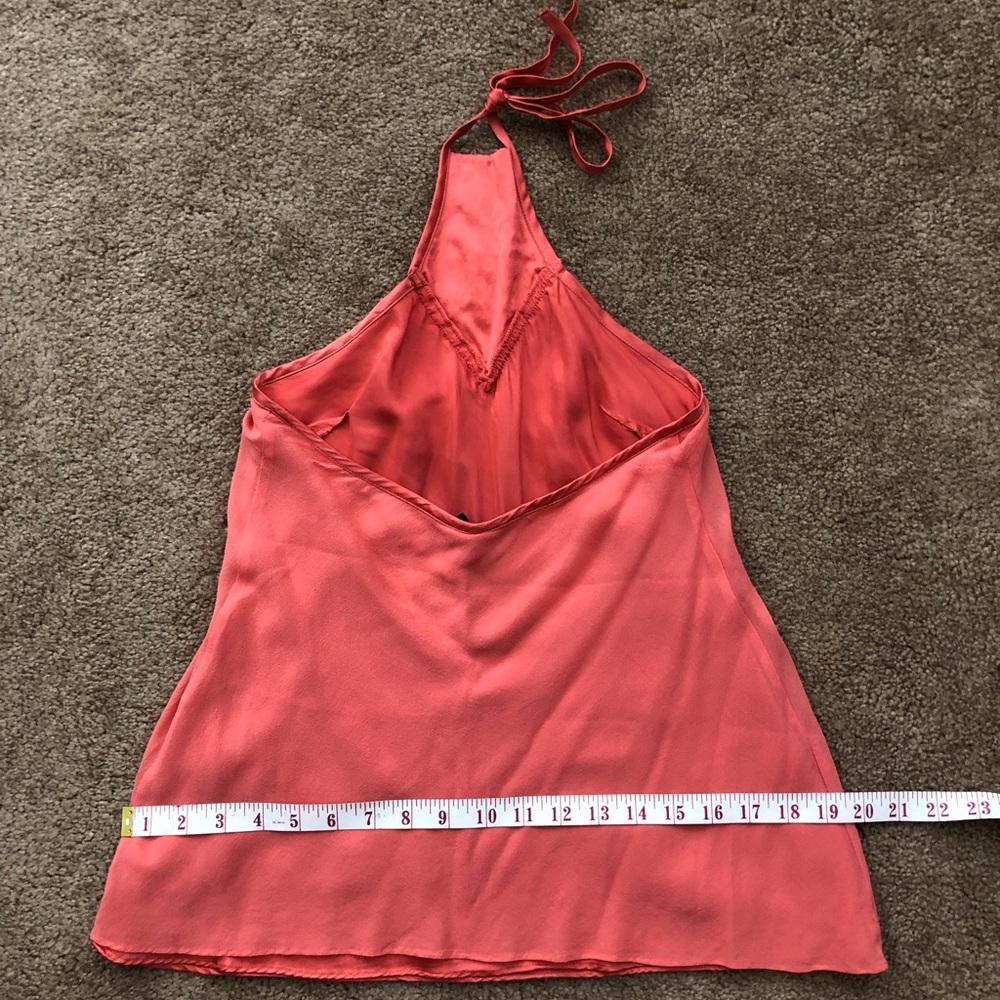 Express halter top size XS, orange salmon pink - Picture 3 of 12